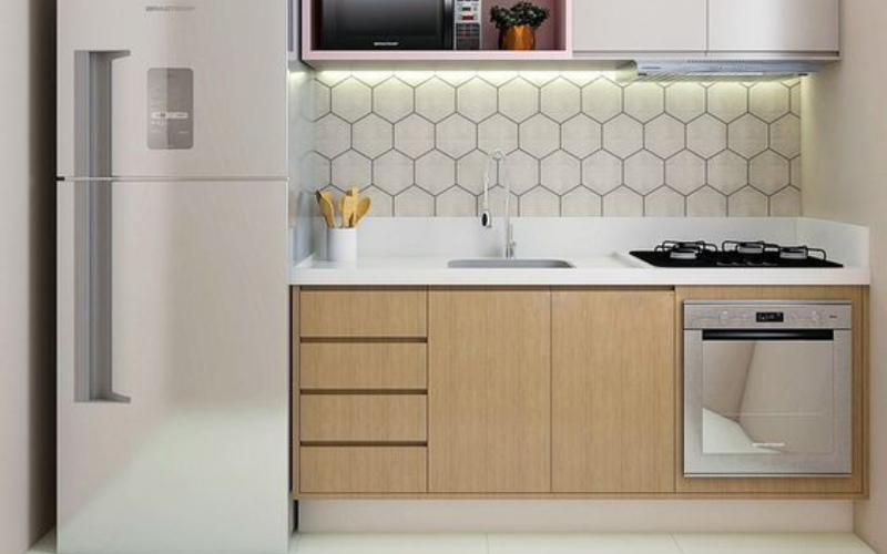 Các kiểu tủ bếp nhỏ
