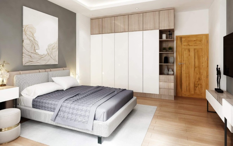 Diện tích phòng ngủ 20m2