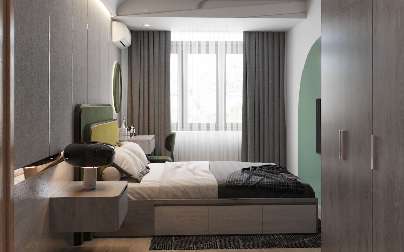 Lưu ý khi thiết kế phòng ngủ nhỏ 3m2