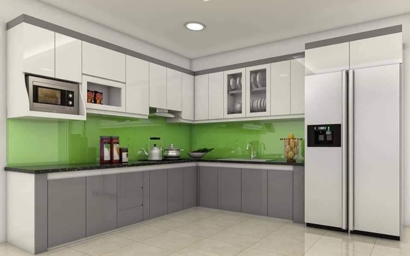 Phân loại tủ bếp nhựa acrylic