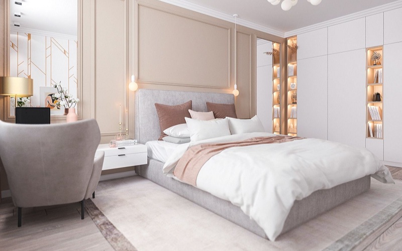 phong cách trang trí phòng ngủ vợ chồng