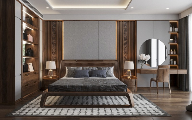 thiết kế nội thất gỗ