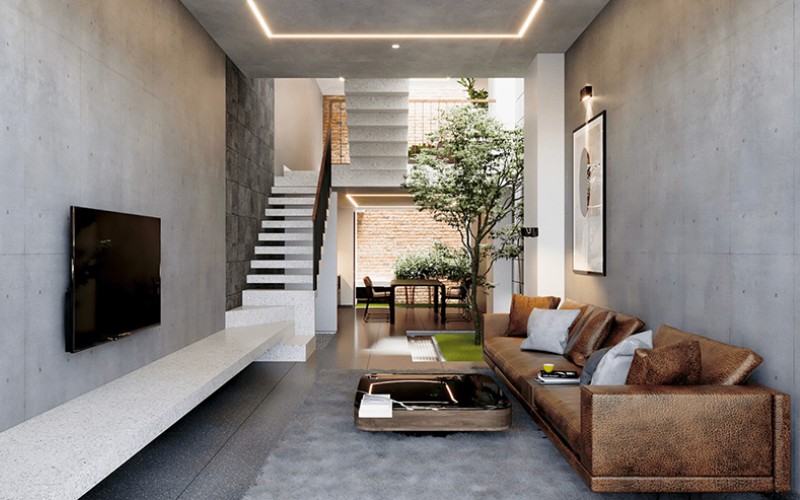 Thiết kế nội thất nhà phố là gì