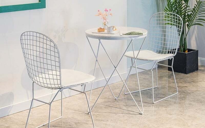 Các loại bàn sắt cafe