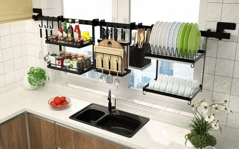 Kệ chén bát treo tường là gì