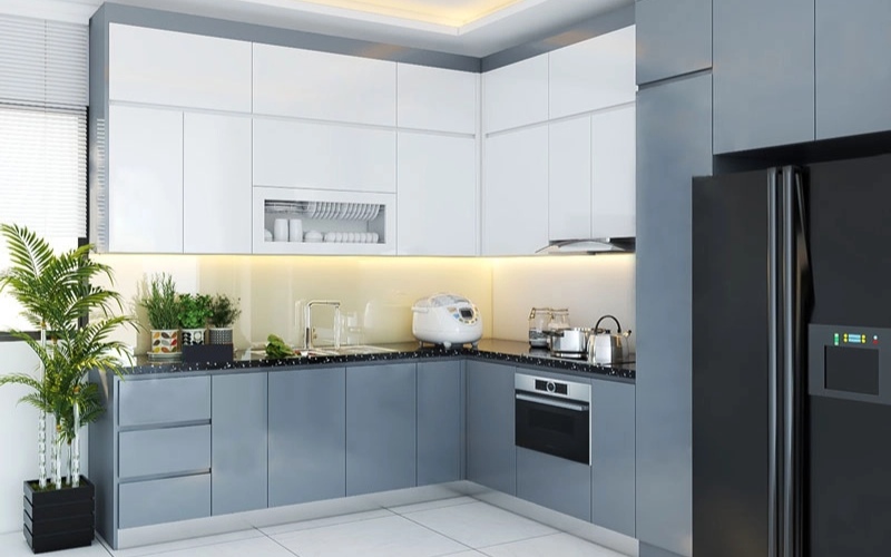 thiết kế tủ bếp giá rẻ