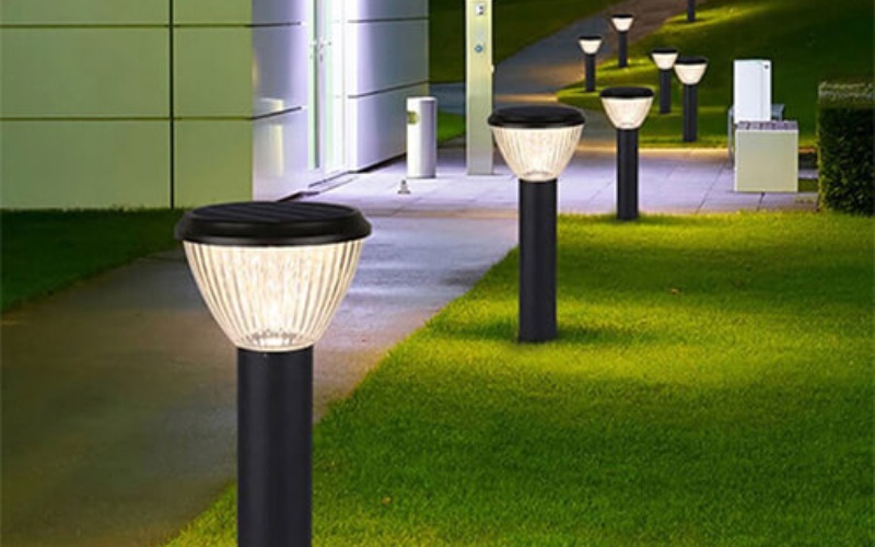 Trụ đèn sân vườn năng lượng mặt trời – Giải pháp chiếu sáng thông minh và thân thiện môi trường