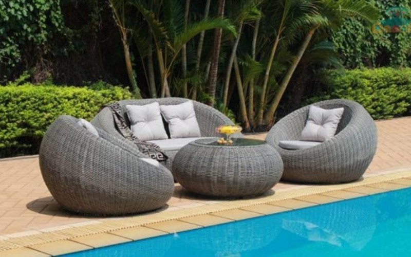 Ứng dụng của ghế nhựa ngoài trời