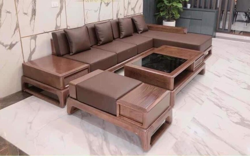 bảo quản bàn ghế phòng khách gỗ