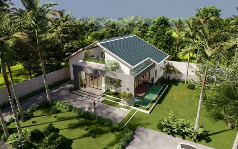 Biệt thự mini sân vườn là gì