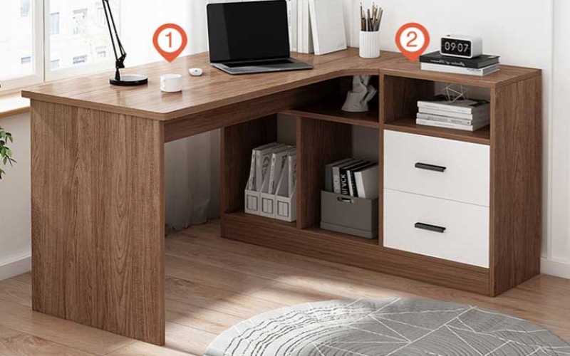 chọn mua mẫu bàn học đẹp bằng gỗ