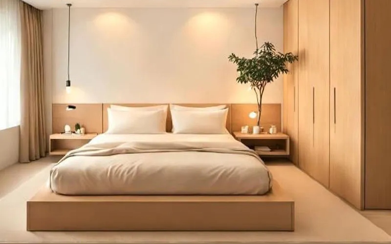 kê giường ngủ quay đầu hướng nào tốt