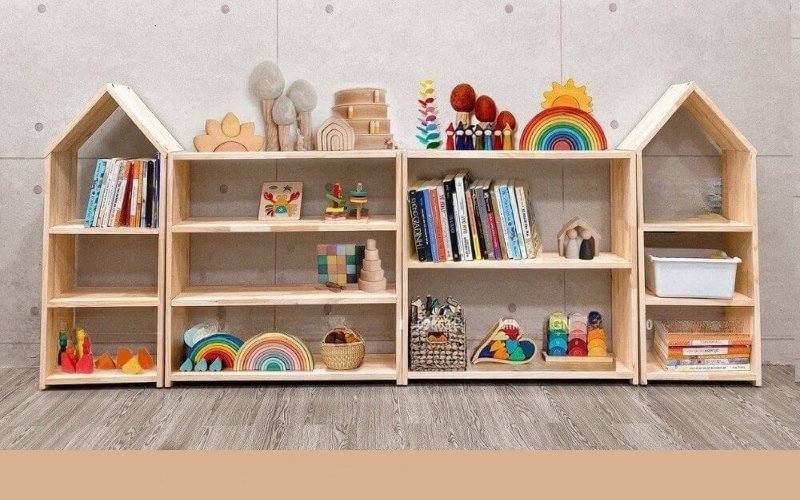 lợi ích kệ sách cho bé