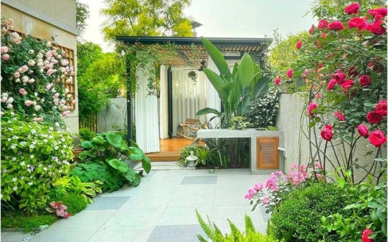 một khu vườn nhỏ
