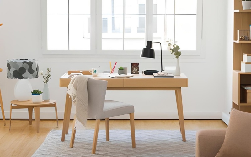 Mua bàn làm việc gỗ ép 1m2