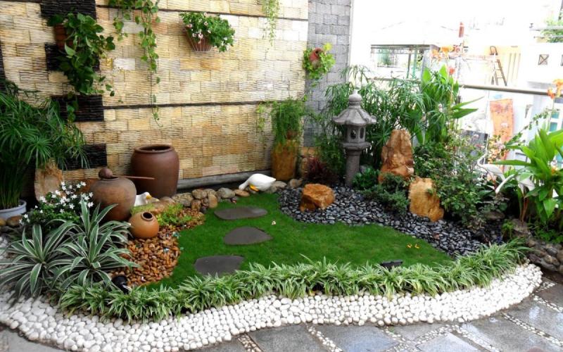 Tiểu cảnh khô