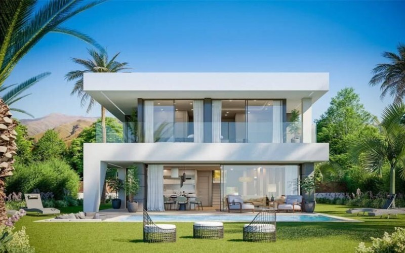 xây biệt thự mini sân vườn