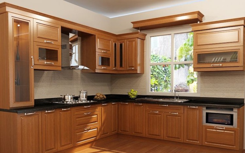 Các yếu tố ảnh hưởng đến giá kệ bếp gỗ sồi