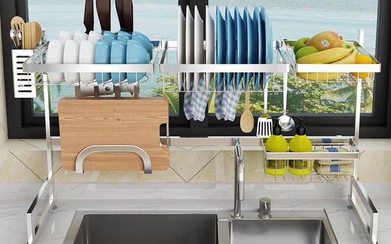 Cách lựa chọn kệ chén bát inox