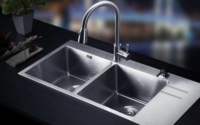 Chậu rửa bát inox đôi