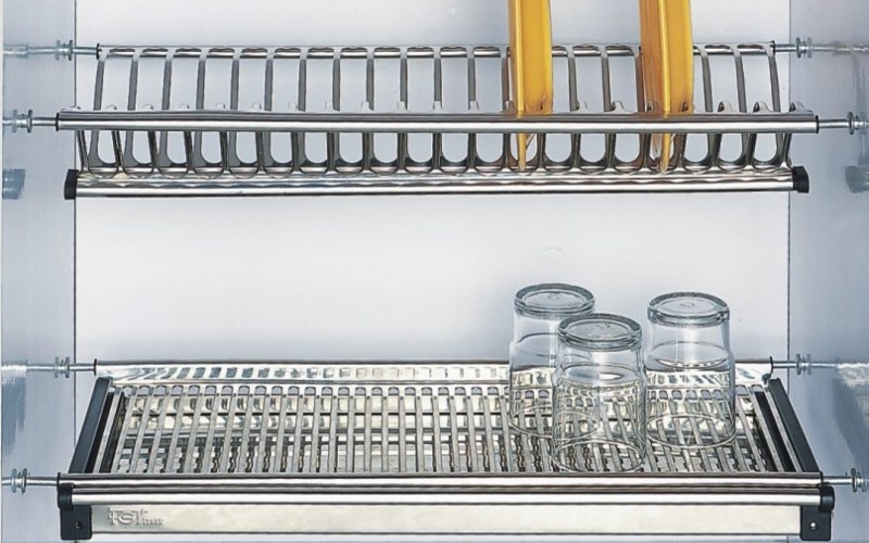 Giá inox cho tủ bếp – Bí quyết chọn lựa thông minh cho không gian bếp hiện đại
