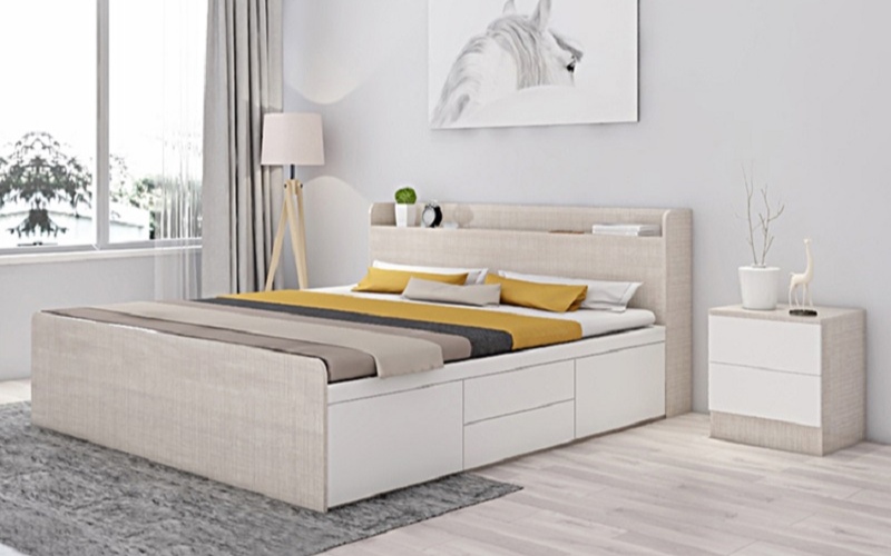 Giới thiệu giường ngủ 1m6x2m giá rẻ