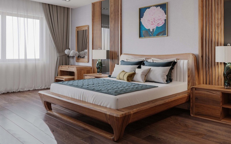 giường ngủ kê 2 vách là gì
