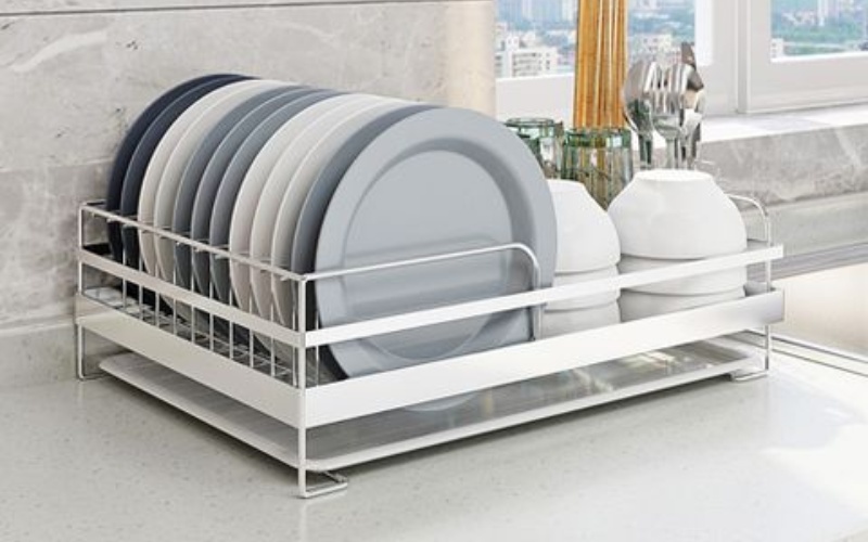 Kệ chén bát inox để bàn