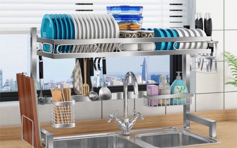 kệ chén bát inox
