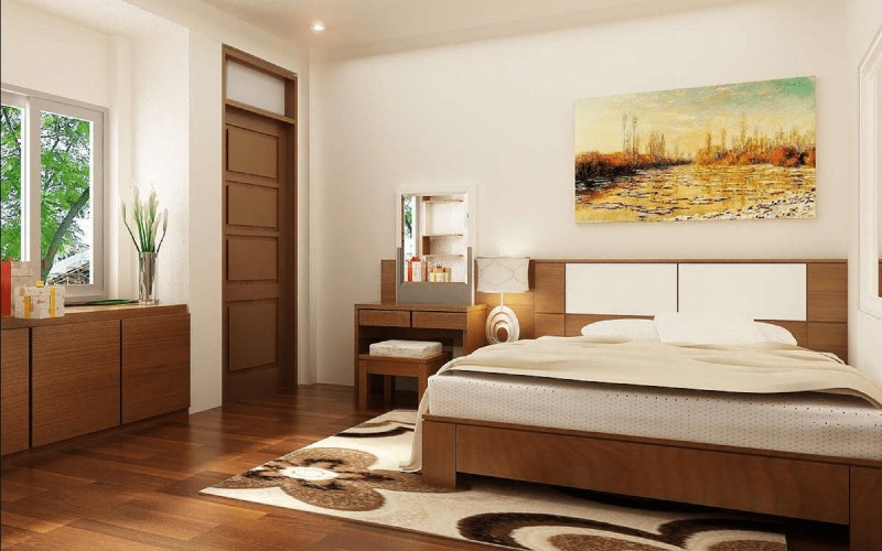 kê giường ngủ đúng cách