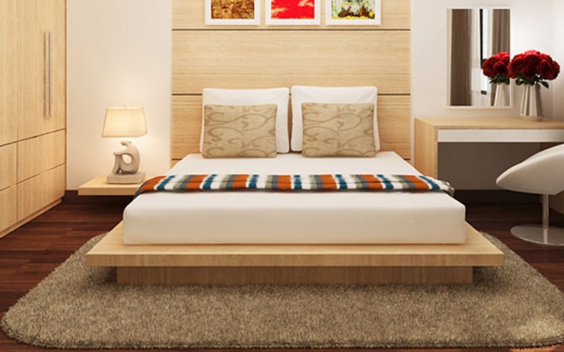Kết hợp hướng giường với trang trí và màu sắc phòng ngủ
