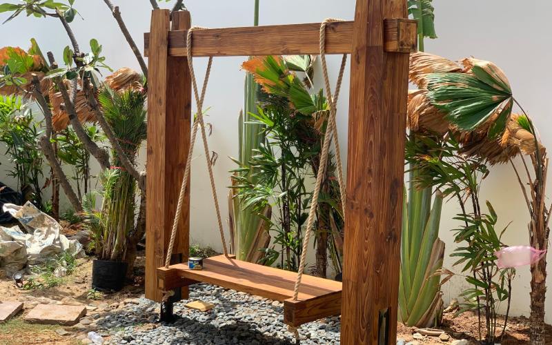 mẫu ghế xích đu