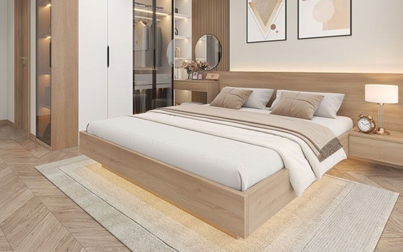 mẫu giường ngủ đẹp đơn giản