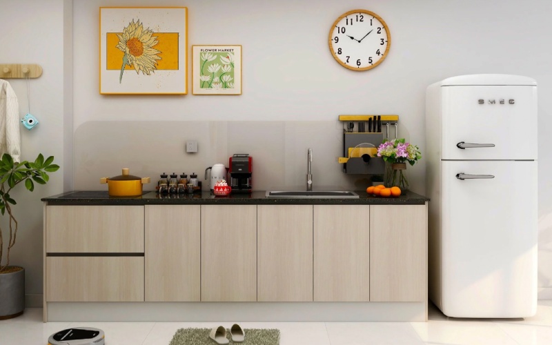 mẫu tủ bếp dưới đẹp