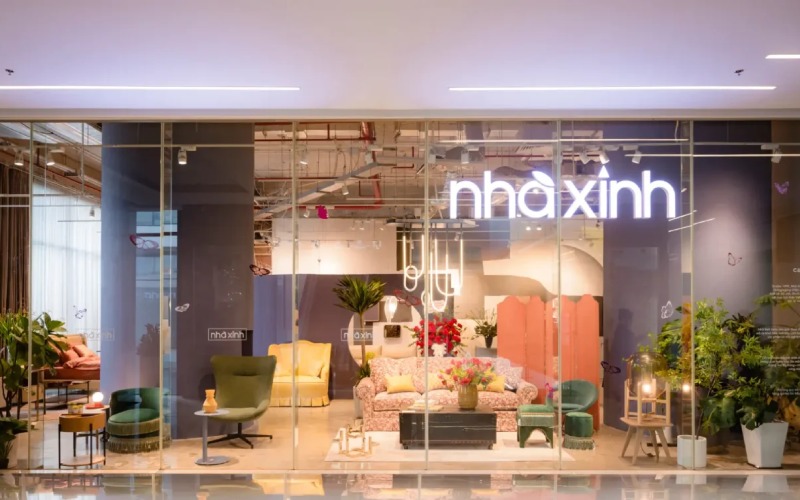 showroom sofa Nhà Xinh