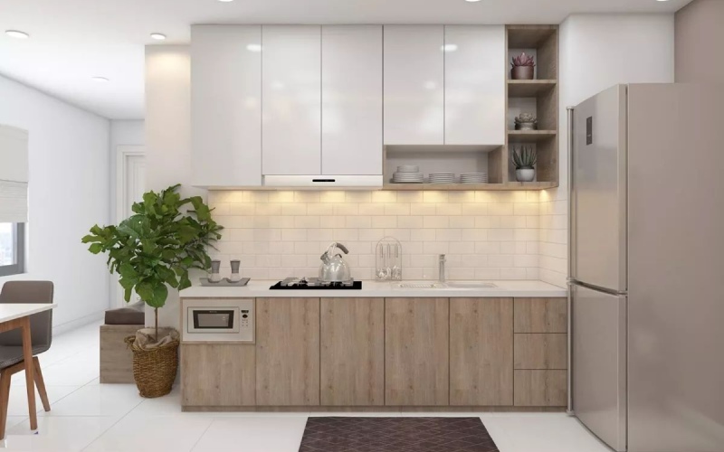 Tủ bếp nhựa PVC