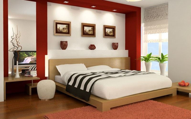 đặt giường ngủ ở vị trí hợp phong thủy