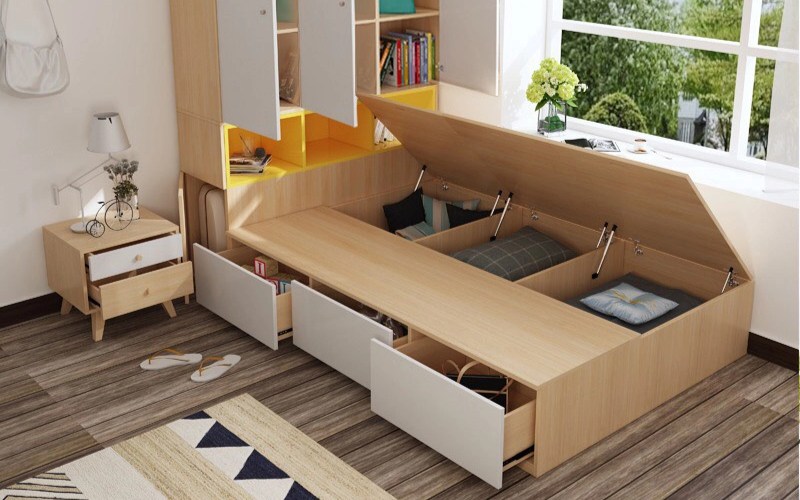 Giá giường ngủ đa năng
