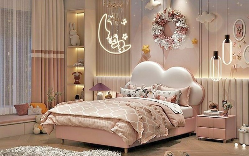 Giường công chúa đơn truyền thống