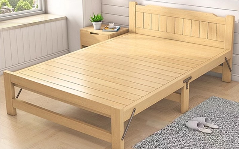 Giường gỗ mini