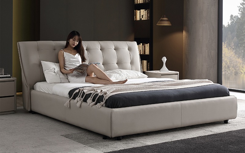 giường ngủ bọc vải