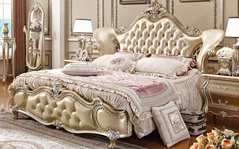 Giường ngủ cổ điển – Vẻ đẹp sang trọng bất tận cho không gian phòng ngủ