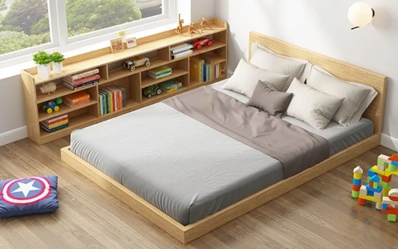sử dụng giường ngủ 1m2 x 2m giá rẻ