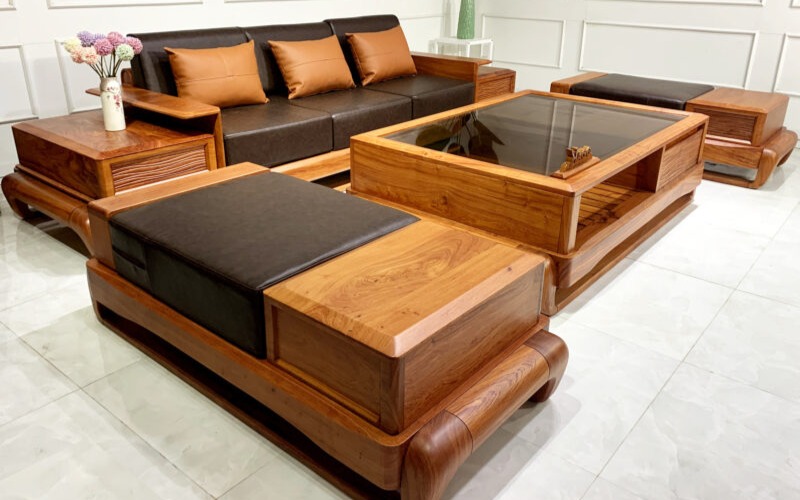 ban-ghe-sofa-go-phong-khach-hien-dai