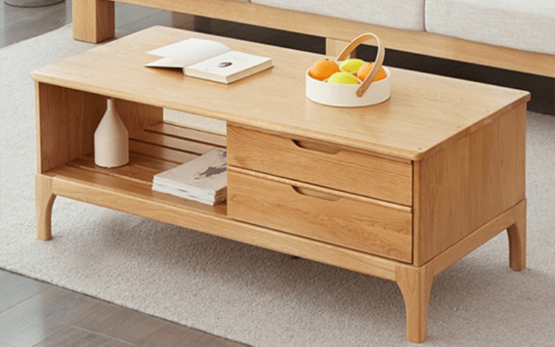 Bàn sofa gỗ tự nhiên