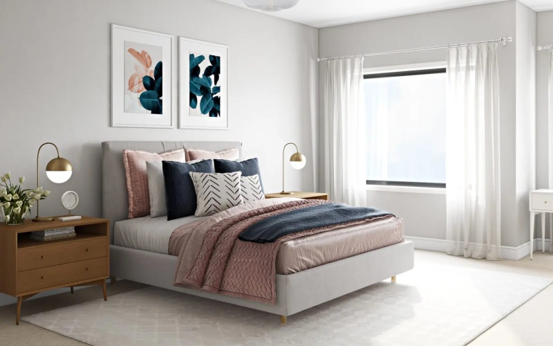 bố trí giường ngủ hợp lý