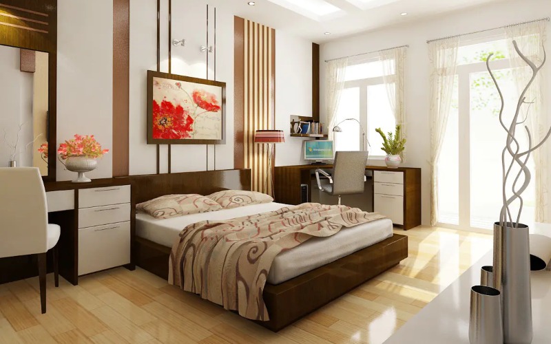 Bố trí giường ngủ chuẩn phong thủy tạo không gian nghỉ ngơi hoàn hảo cho bạn