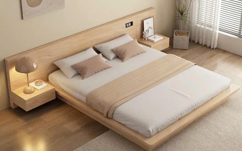 Giường 1m4 x 2m kiểu bệt