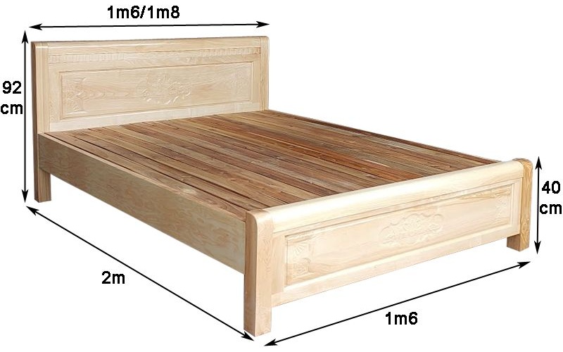 Giường ngủ 1m6 là gì