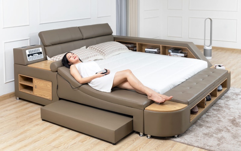 Giường ngủ 2m thông minh